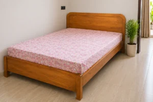Dipan tempat tidur minimalis kayu jati jepara