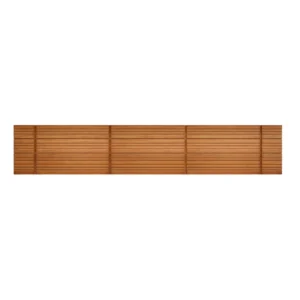 Kepala tempat tidur kayu Isabelle dengan desain horizontal minimalis untuk kamar tidur modern dan Japandi