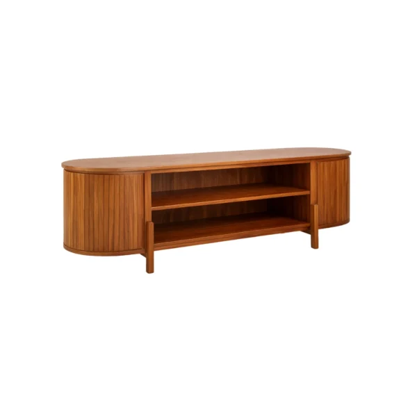 meja-tv-minimalis-novera-kayu-modern Meja TV minimalis Novera kayu natural