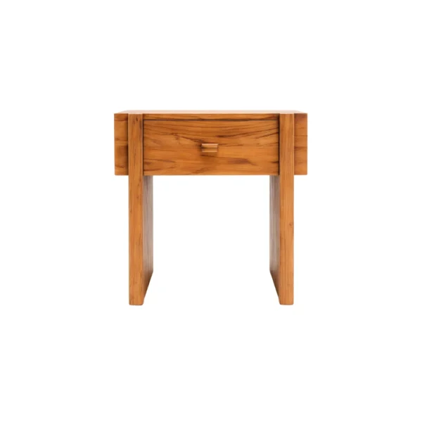 Nakas kayu minimalis Arvico natural modern