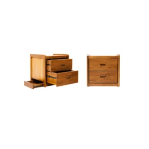 Nakas kayu minimalis Orvex modern natural
