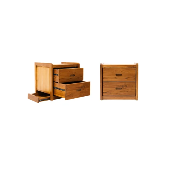 Nakas kayu minimalis Orvex modern natural