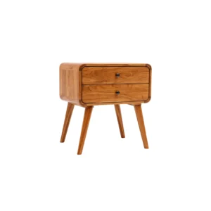 Nakas kayu minimalis Velto natural modern