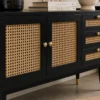 Detail Buffet Kayu Minimalis Noirva