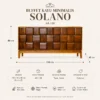 Buffet Kayu Minimalis Solano