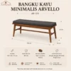 Bangku Kayu Minimalis Arvello