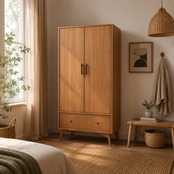 Lemari Kayu Minimalis Nordelle